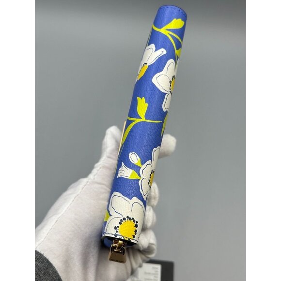 Kate Spade Katy Sunshine Floral Textured Leather Medium Zip Around Wallet KF947 - Picture 6 of 16